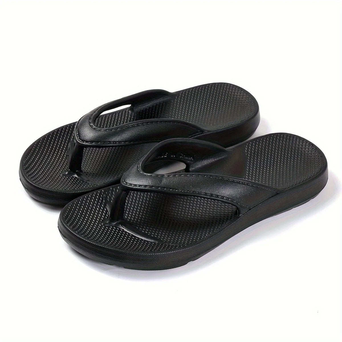 New women's elegant arch support flip flops, indoor/outdoor use, summer beach sandals, casual shoes with EVA soles, comfortable