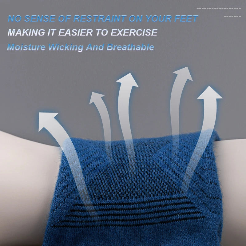 Double Running Five Finger Socks Summer Thin Breathable Sports Quick Drying Off Road Athletic Toe Socks for Men Women